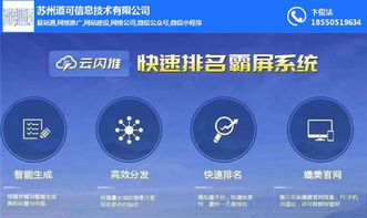 蘇州網絡推廣與競價技術——道可信息技術的專業解決方案